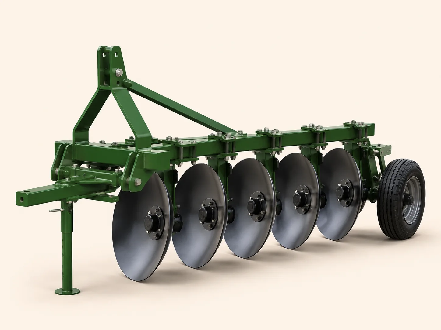 IXORTA disc plough engineered for demanding soil conditions and commercial field operations