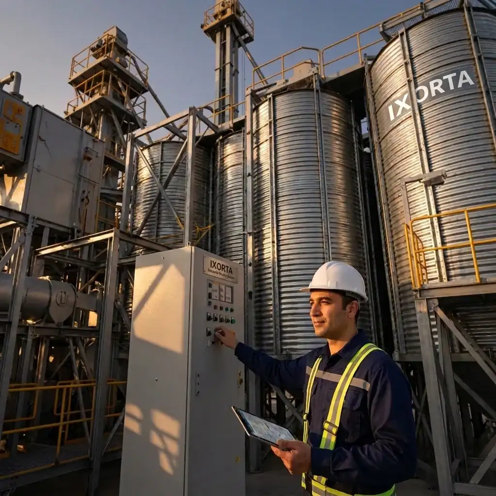 Feed mill silos and automation commissioning