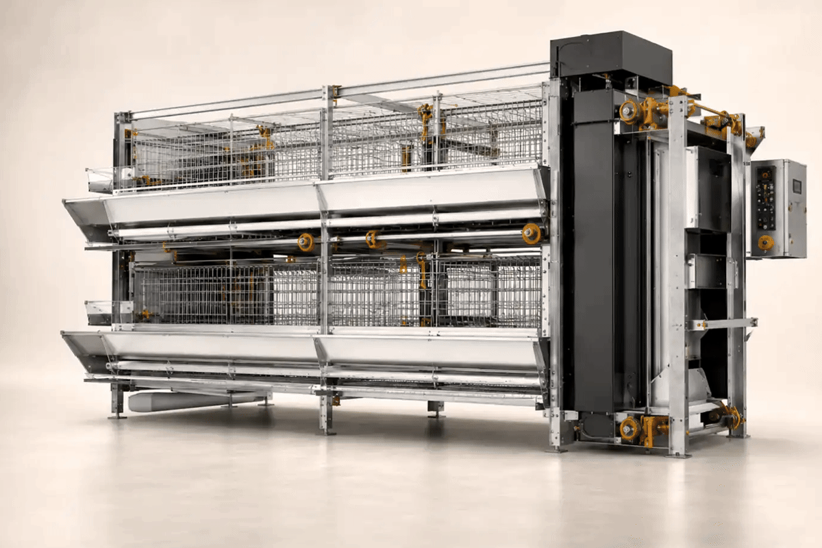 IX-BR50 Breeder Cage System model guide IX-BR50 Breeder Cage System machinery in its operating environment