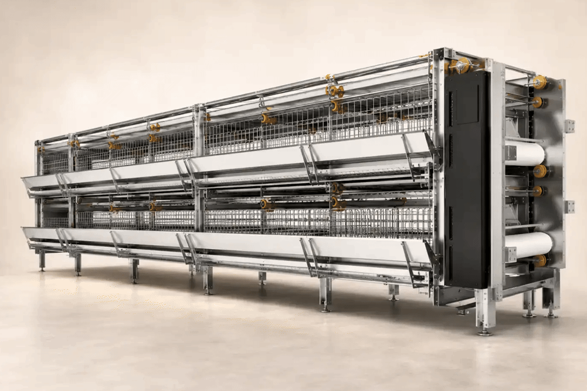 IX-E60 Layer Cage System model guide IX-E60 Layer Cage System machinery in its operating environment