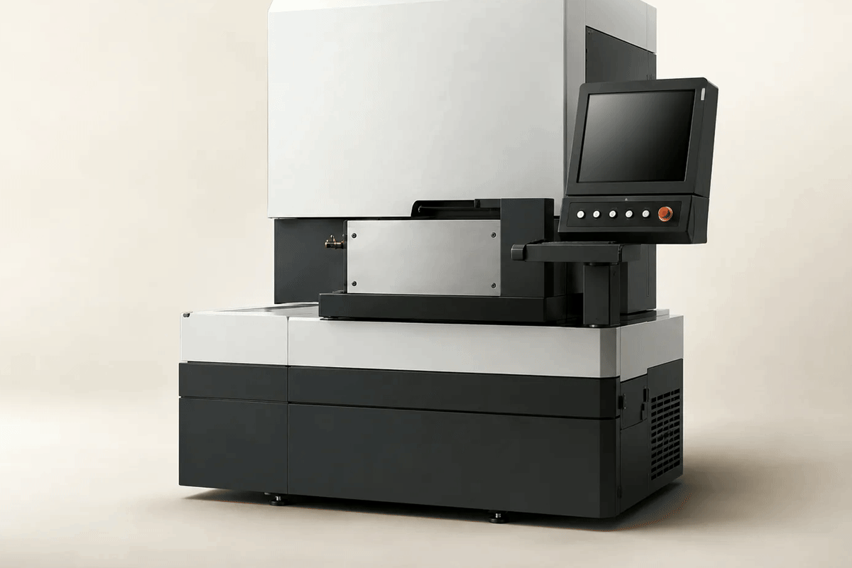 IX-EDM-400 EDM Wire Cutting Machine machinery in its operating environment