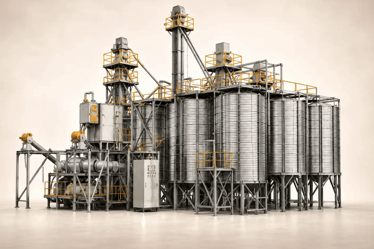 IX-FEEDMILL Feed Mill Line model guide IX-FEEDMILL Feed Mill Line machinery in its operating environment