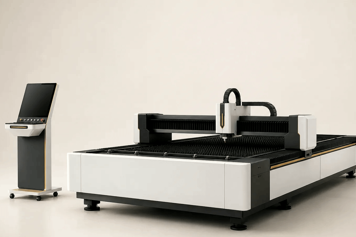 IX-FL-1530 Fiber Laser Cutting Machine machinery in its operating environment