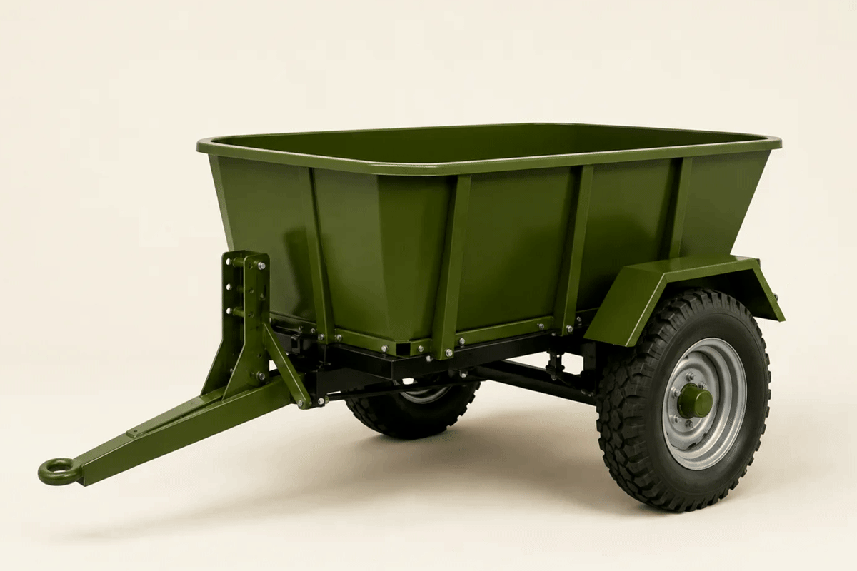 IX-IMP-AT4T 4-Ton Farm Trailer model guide IX-IMP-AT4T 4-Ton Farm Trailer machinery in its operating environment