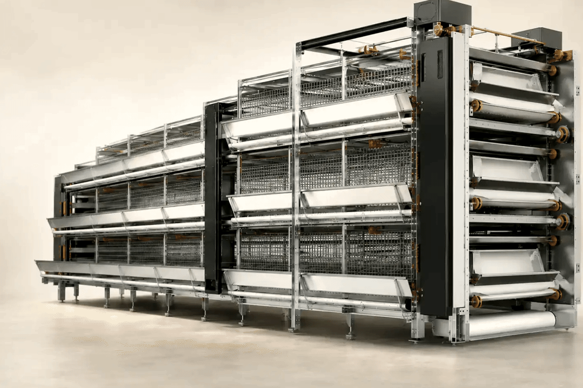 IX-L60 Layer Cage System model guide IX-L60 Layer Cage System machinery in its operating environment