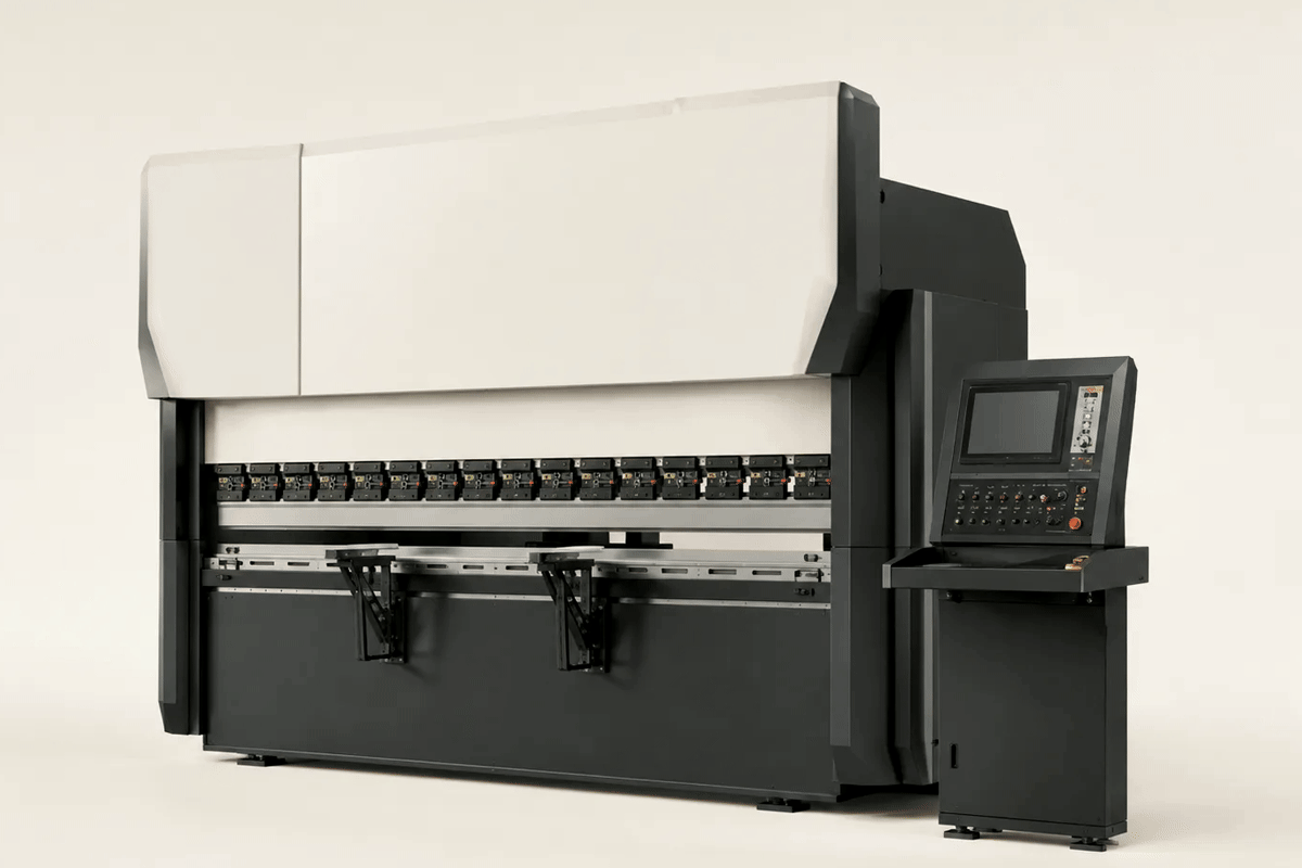 IX-PB-160/3200 Press Brake machinery in its operating environment