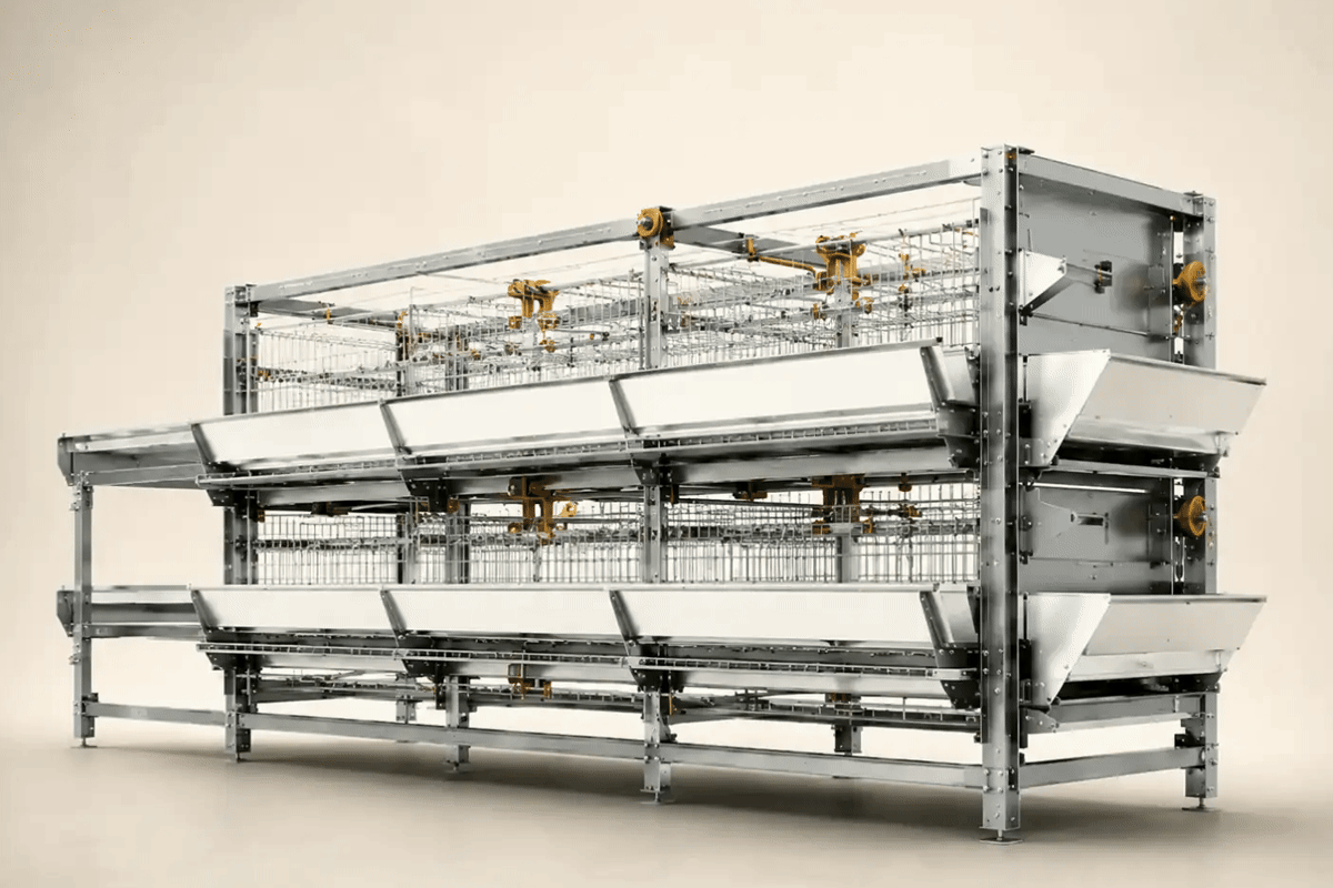 IX-R38 Rearing Cage System model guide IX-R38 Rearing Cage System machinery in its operating environment