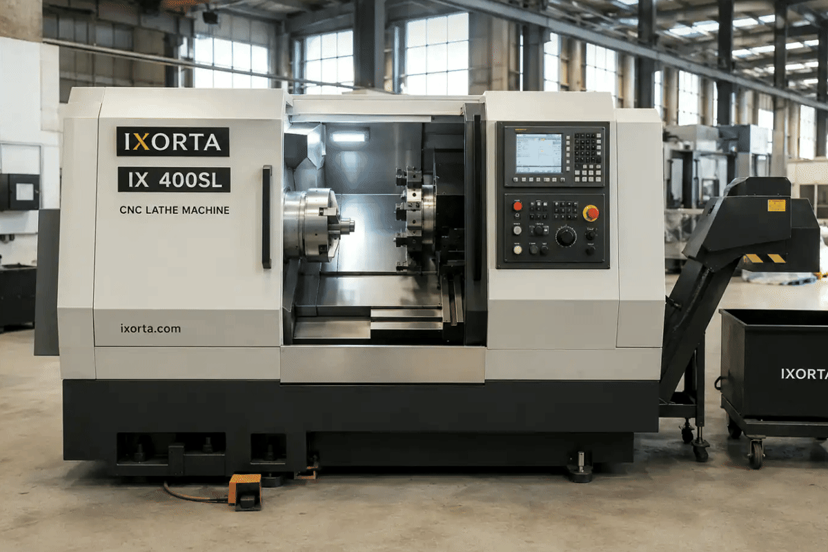 IX-VMC-1270 Vertical Machining Center machinery in its operating environment
