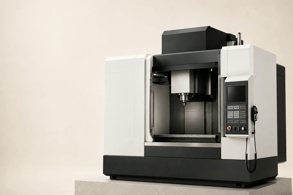 IX-VMC-850 Vertical Machining Center machinery in its operating environment