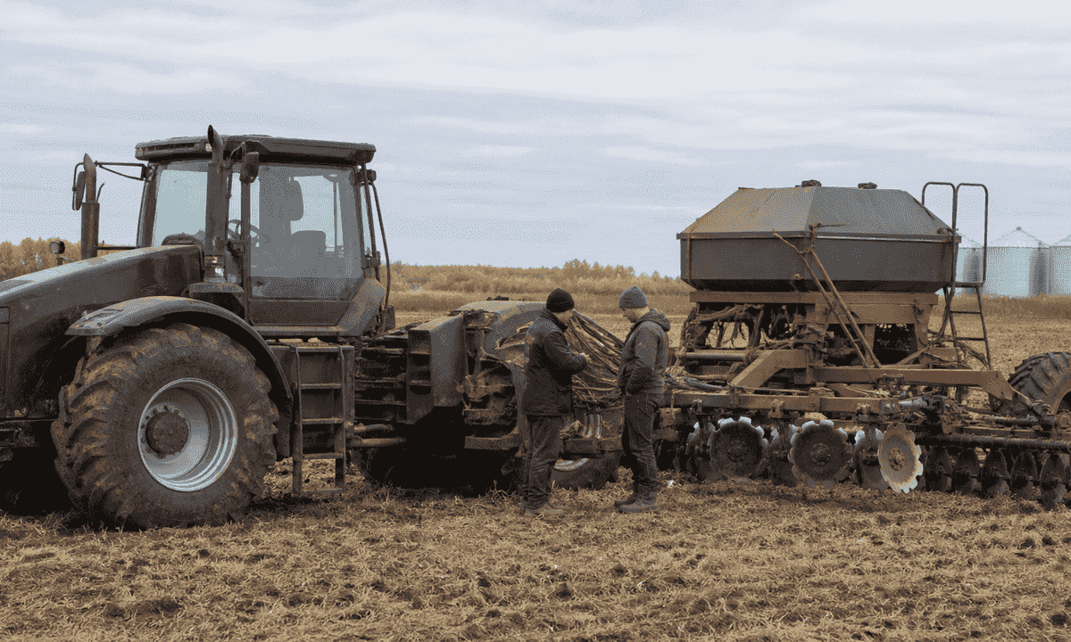 Heavy-duty field machinery fleet — representative project planning visual